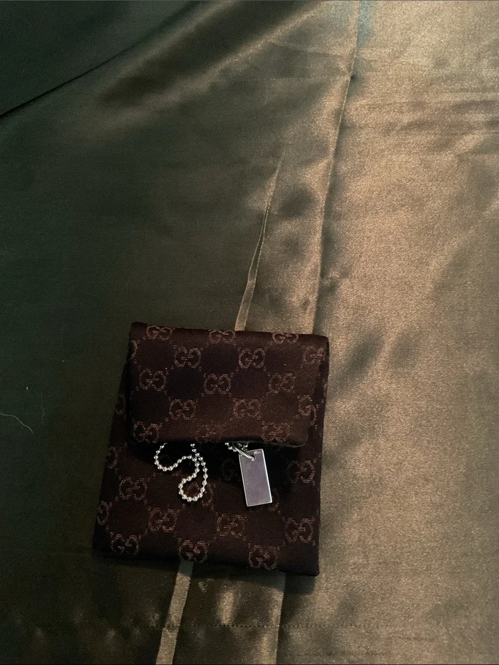 Gucci branded rectangular
